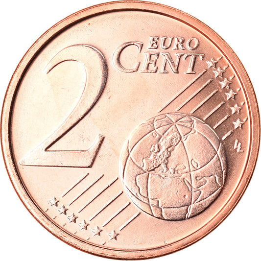 Lucembursko,
2 euro centy,
2016