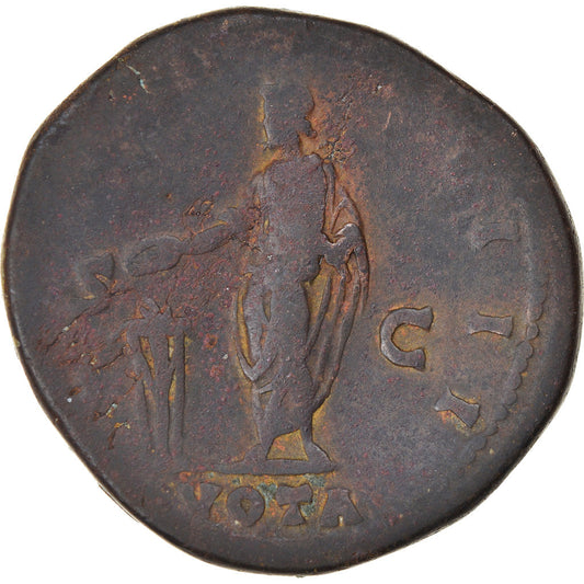Mince,
Antoninus Pius,
Sestertius