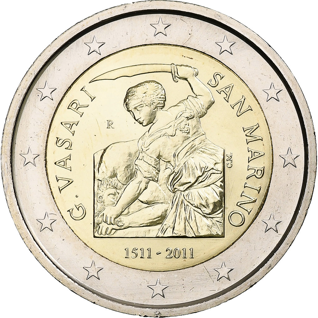 San Marino, 
  
  2 eura, 
  
  2011