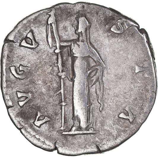 Mince, 
  
  Faustina I, 
  
  denár