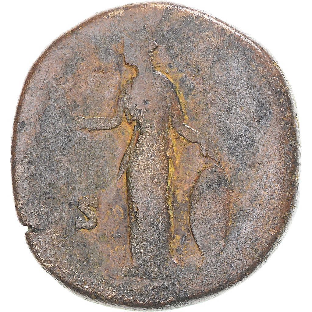 Mince, 
  
  Faustyně II. 
  
  Sestertius