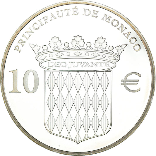 Monako, 
  
  Honoré II. 
  
  10 Euro