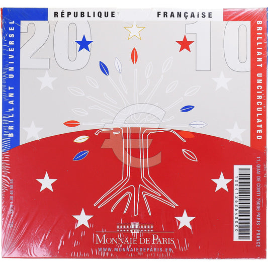 Francie, 
  
  Monnaie de Paris, 
  
  1 cent až 2 eura