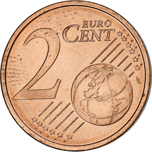 IRSKO, 
  
  2 euro centy, 
  
  2002