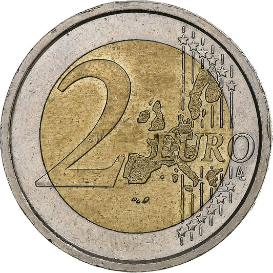 Itálie, 
  
  2 eura, 
  
  2005