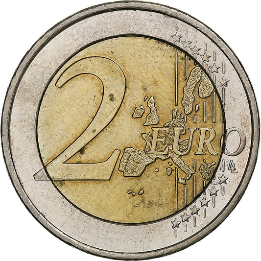 Řecko, 
  
  2 eura, 
  
  olympiáda v Aténách