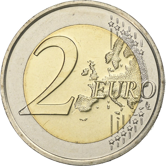 Nizozemí, 
  
  2 eura, 
  
  2014