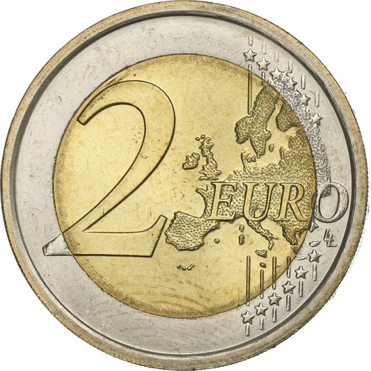 Itálie, 
  
  2 eura, 
  
  EMU