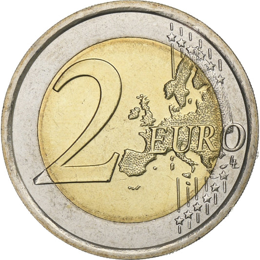 Itálie, 
  
  2 eura, 
  
  Galileo Galilei