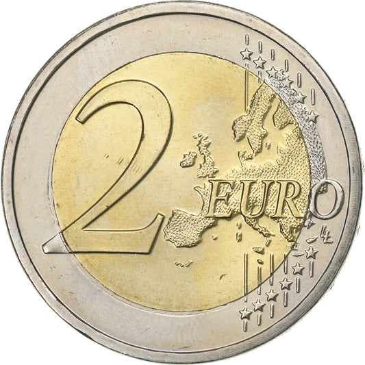 Lucembursko, 
  
  2 eura, 
  
  175 Joer