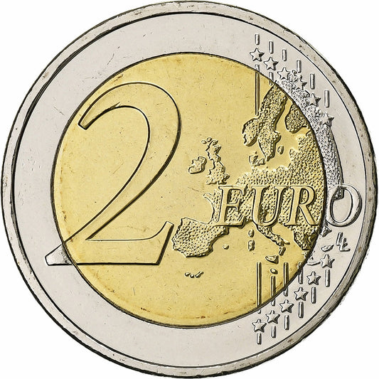 Kypr, 
  
  2 eura, 
  
  Euro 2002-2012