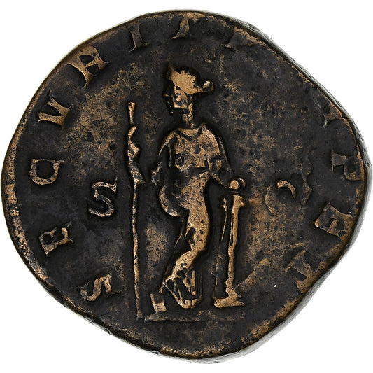 Gordian III, 
  
  Sestertius, 
  
  244