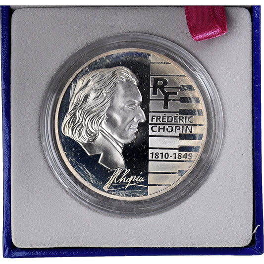 Francie, 
  
  1–1/2 eura, 
  
  Frédéric Chopin
