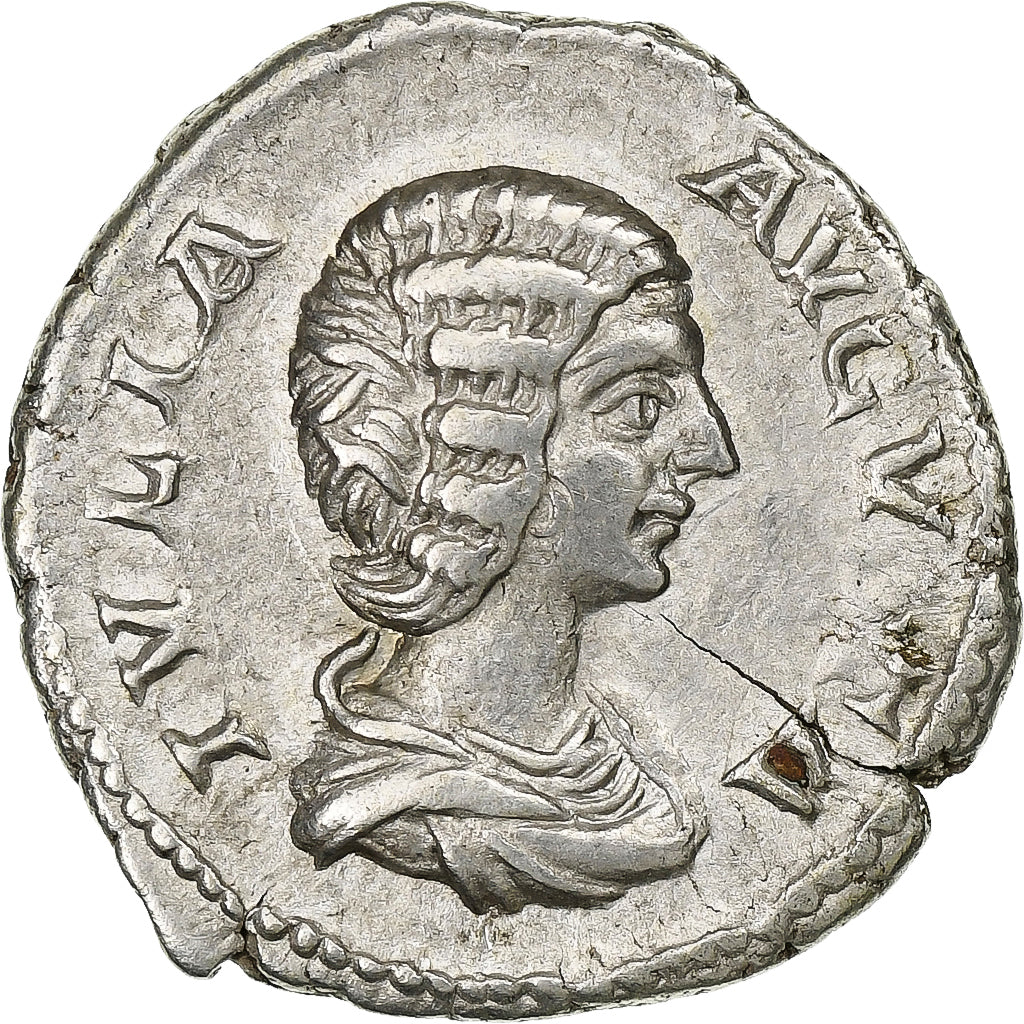 Julia Domna, 
  
  denár, 
  
  196-211