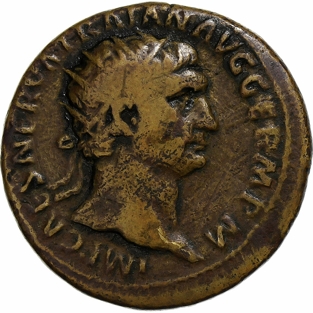 Trajan, 
  
  dupondius, 
  
  101-102