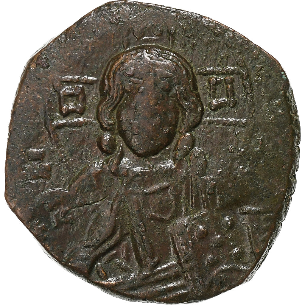 Konstantin VIII. 
  
  Follis, 
  
  C. 1025-1028