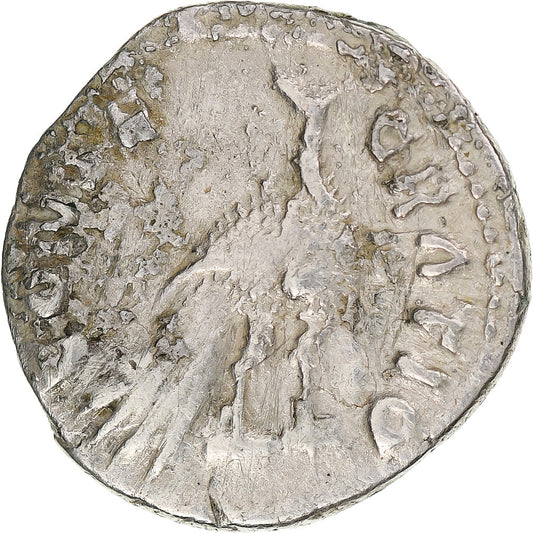 Diva Faustina II, 
  
  denár, 
  
  176-180