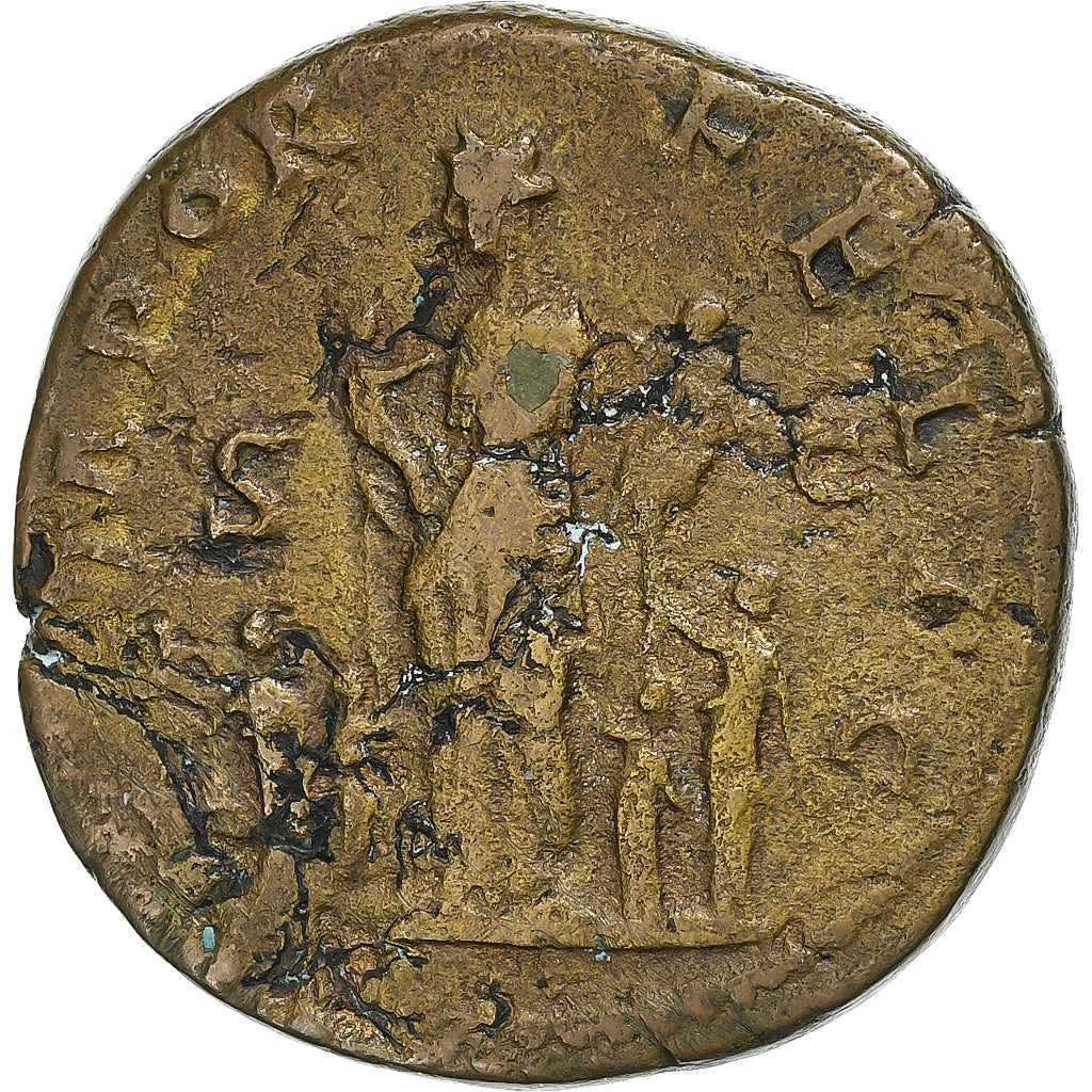 Faustyně II. 
  
  Sestertius, 
  
  161-176