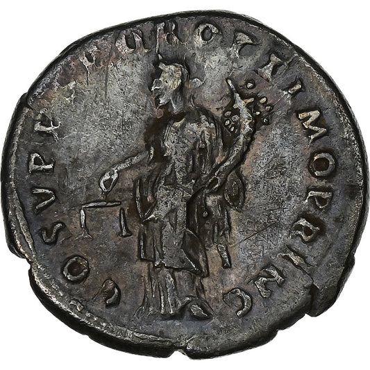 Trajan, 
  
  denár, 
  
  103-111