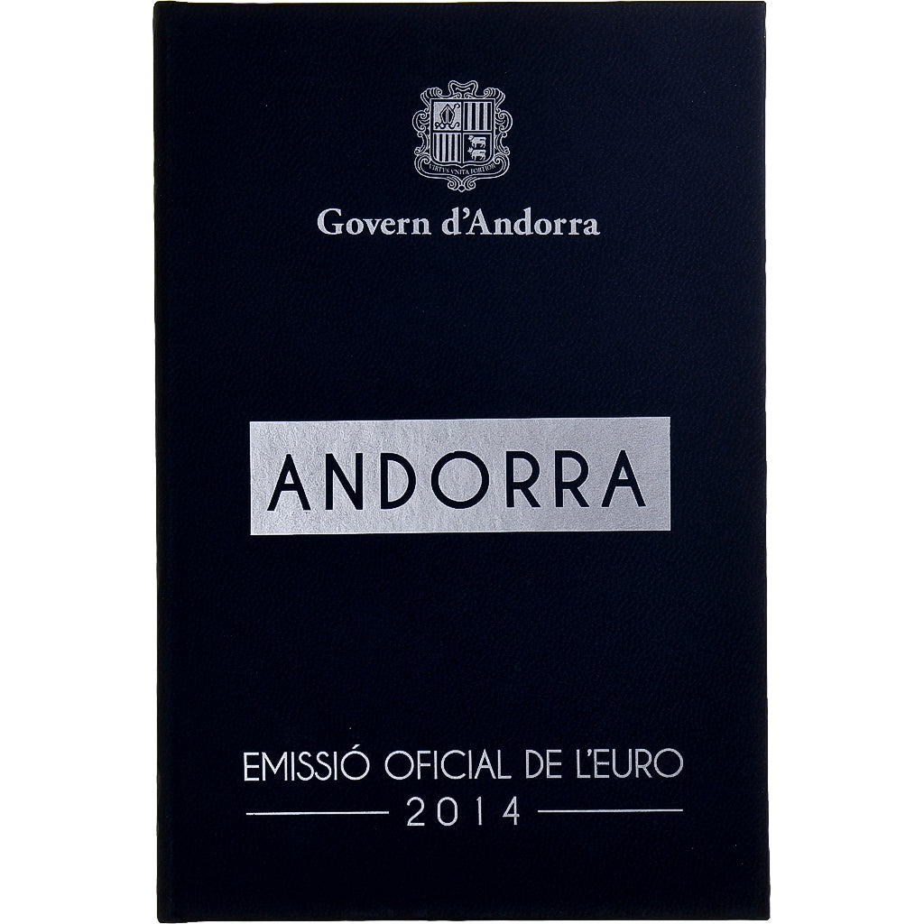 Andorra, 
  
  1 cent až 2 eura, 
  
  Důkaz