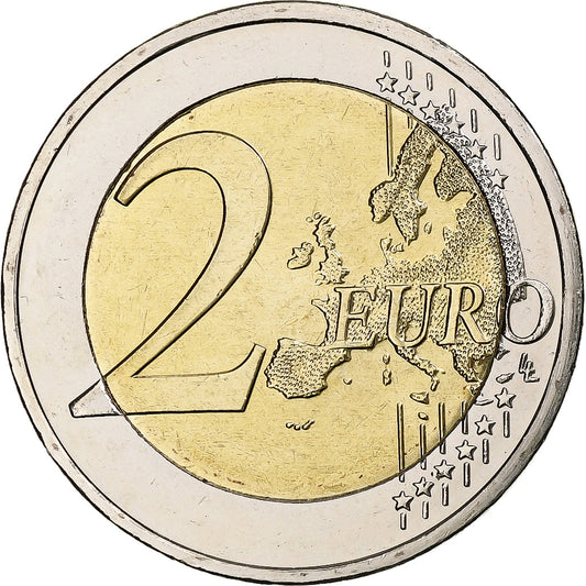 Řecko, 
  
  2 eura, 
  
  Nikos Kazantzakis