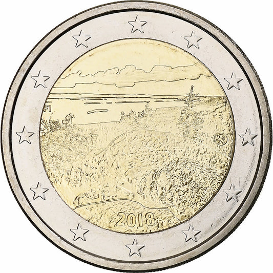 Finsko, 
  
  2 eura, 
  
  Finská saunová kultura