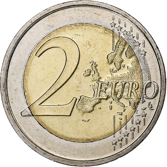 Irsko, 
  
  2 eura, 
  
  2016