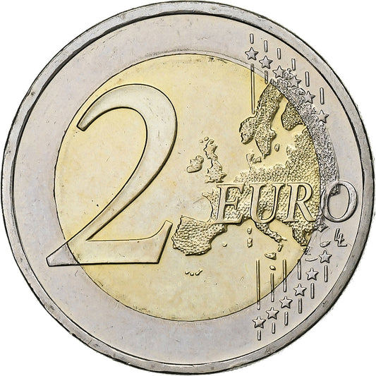 Řecko, 
  
  2 eura, 
  
  2013