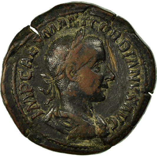 Mince, 
  
  Gordian III, 
  
  Sestertius