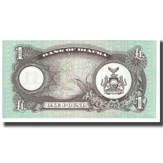 Bankovka, 
  
  Biafra, 
  
  1 libra