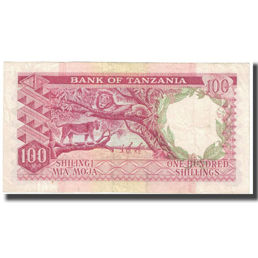 Tanzanie, 
  
  100 šilinků, 
  
  EF(40-45)
