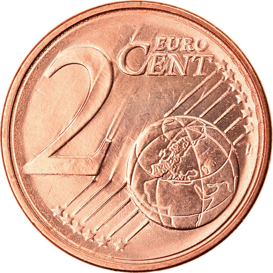Řecko, 
  
  2 euro centy, 
  
  2011