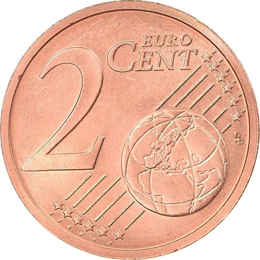 Estonsko, 
  
  2 euro centy, 
  
  2018