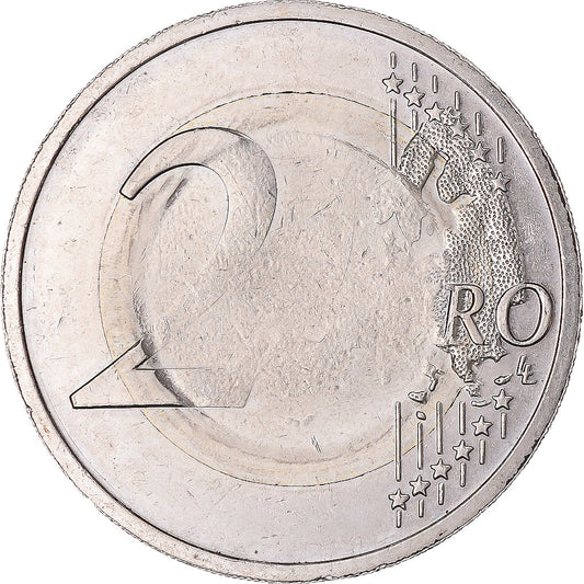 Německo, 
  
  2 eura, 
  
  Sársko
