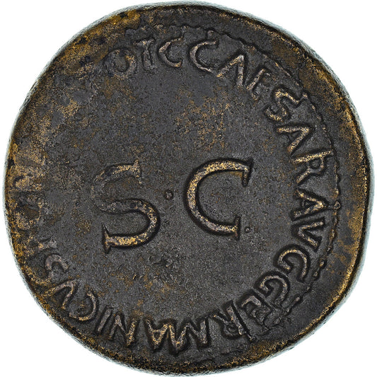 Mince, 
  
  Nero a Drusus Caesars, 
  
  Dupondius