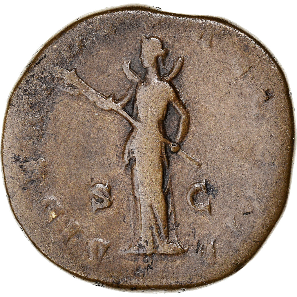 Mince, 
  
  Diva Faustina II, 
  
  Sestertius